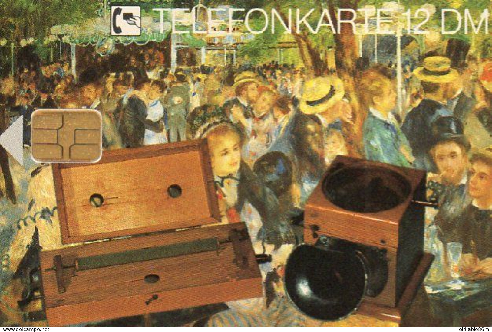 GERMANY - CHIP CARD - E 05 08.92 - ALTE TELEFONAPPARATE - TELEFON VON JOHAN P. REIS (1208) - TELEPHONE - E-Series: Editionsausgabe Der Dt. Postreklame