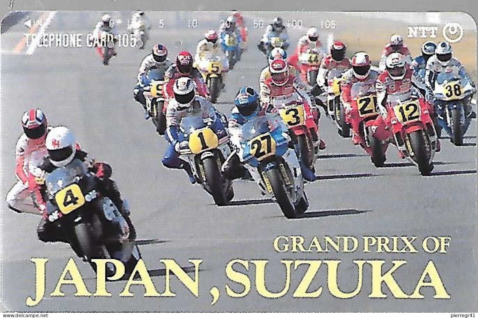 CARTE-MAGNETIQUE-JAPON-GRAND PRIX JAPAN SUZUKA-TBE-RARE - Motorfietsen