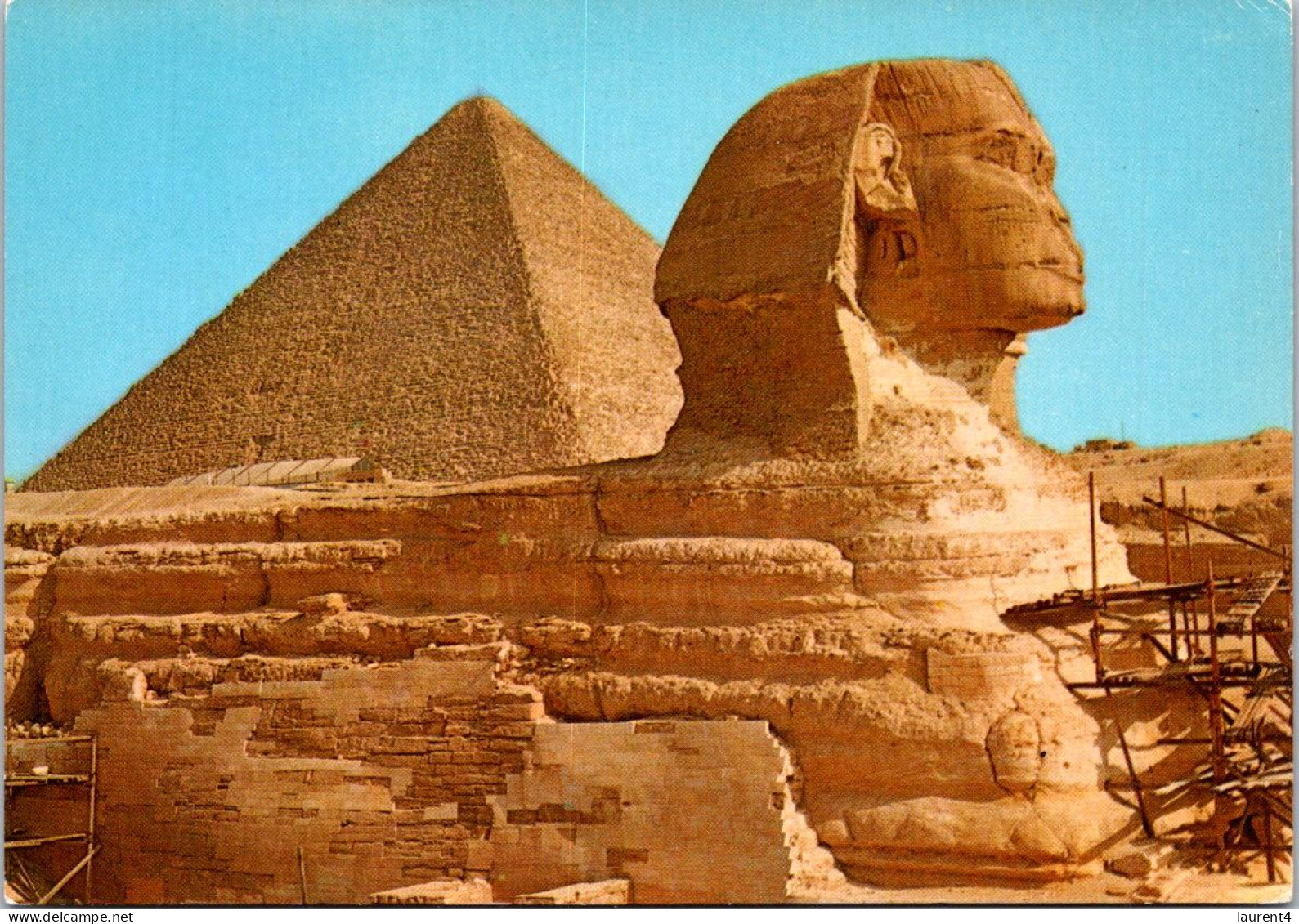 22-8-2023 (2 T 66) Egypt (2 Postcards) SHPINX Of Gizeh - Sphynx