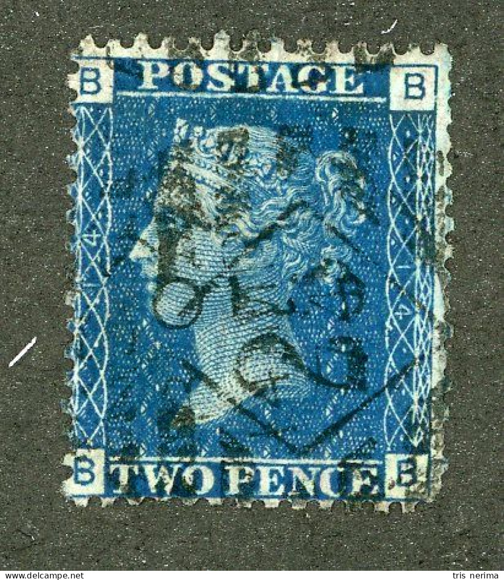 744 GBX GB 1869 Scott #30 Pl.14 Used (Lower Bids 20% Off) - Used Stamps