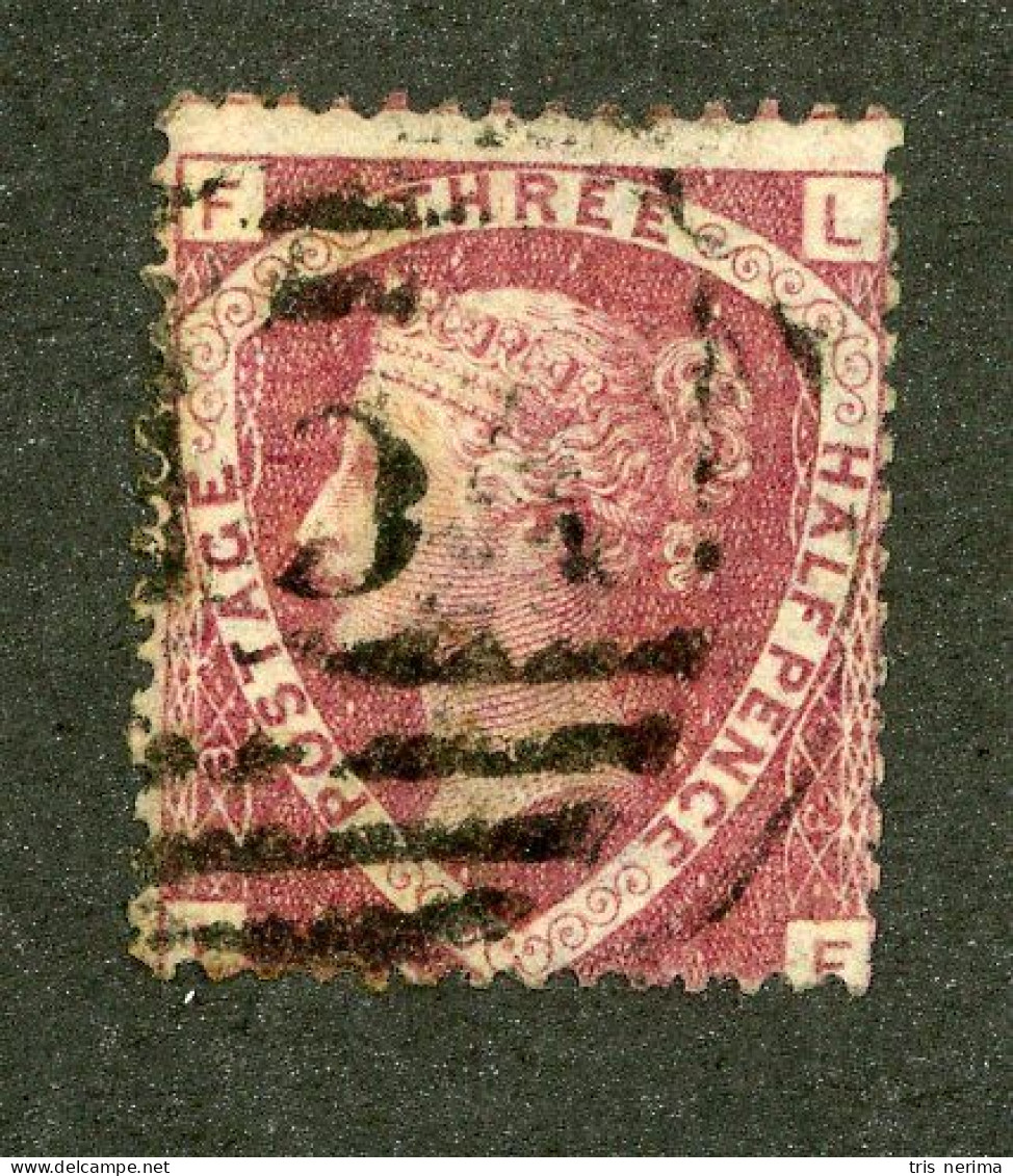 768 GBX GB 1870 Scott #32 Pl.3 Used (Lower Bids 20% Off) - Used Stamps