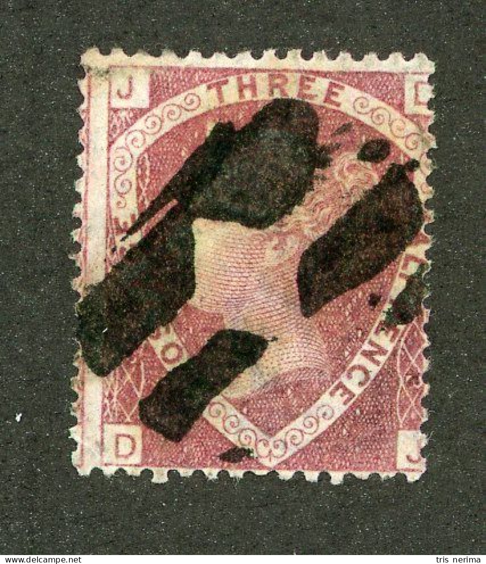 769 GBX GB 1870 Scott #32 Pl.3 Used (Lower Bids 20% Off) - Gebraucht