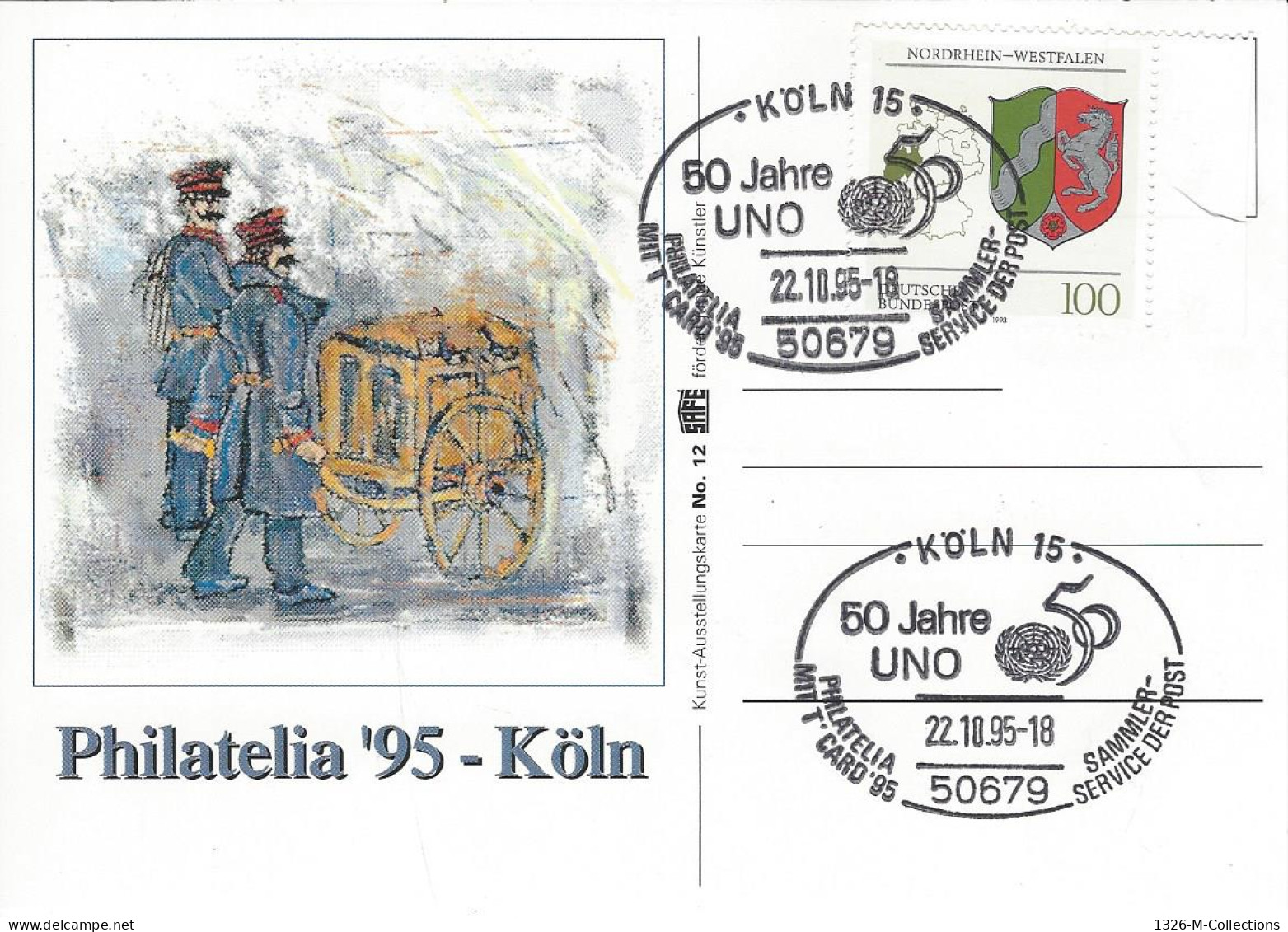 Carte Postale ALLEMAGNE FEDERALE N° 1521 Y & T - Otros & Sin Clasificación