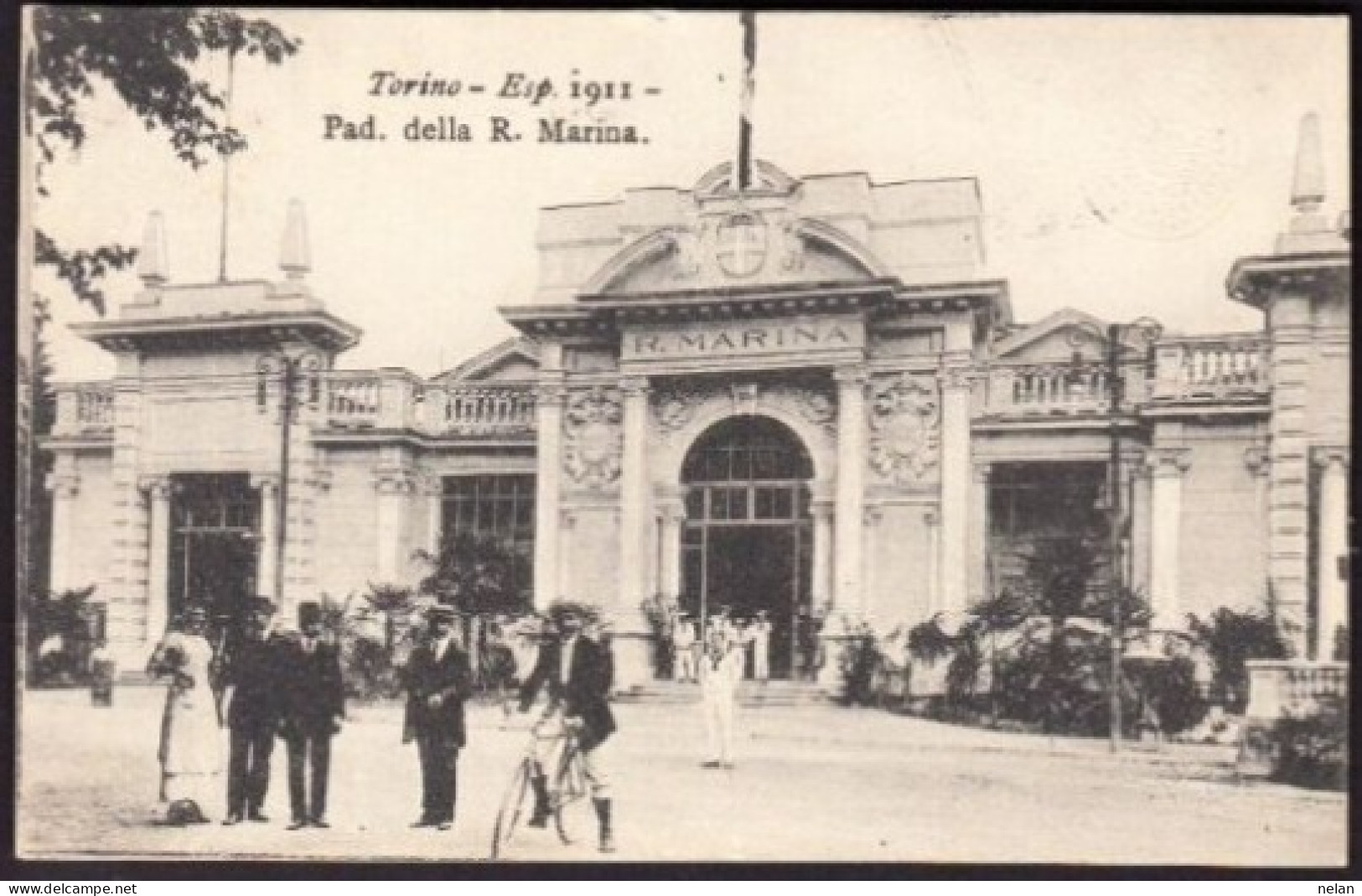 TORINO 1911- ESPOSIZIONE PAD. DELLA R. MARINA  - F.P. - Expositions