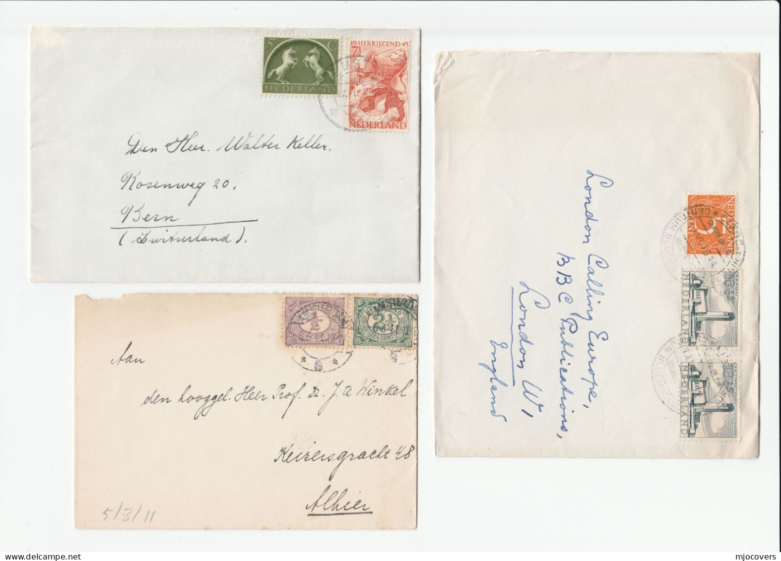 Netherlands  COVERS Stamps Cover - Colecciones Completas