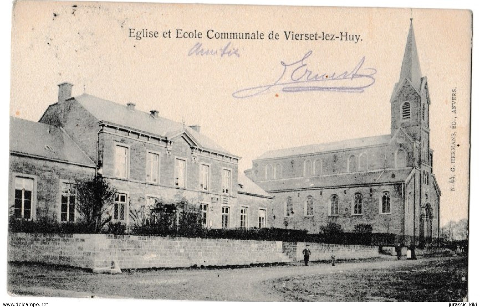 Eglise Et Ecole Communale De Vierset-lez-Huy - Modave