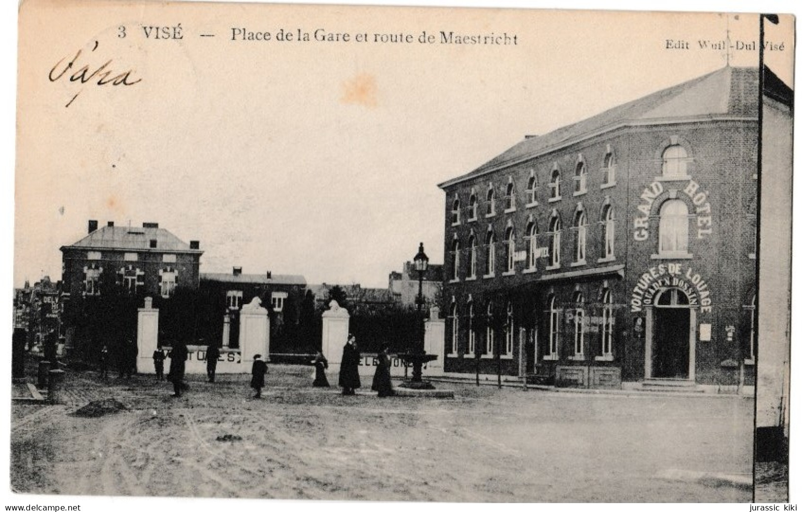 Visé - Place De La Gare Et Route De Maestricht - Wezet