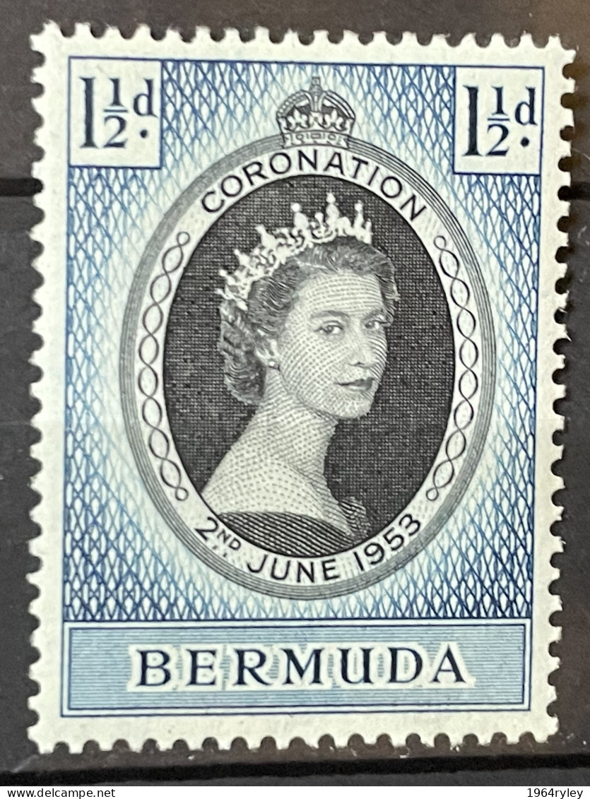 BERMUDA - MH* - 1953- # 134 - Bermuda
