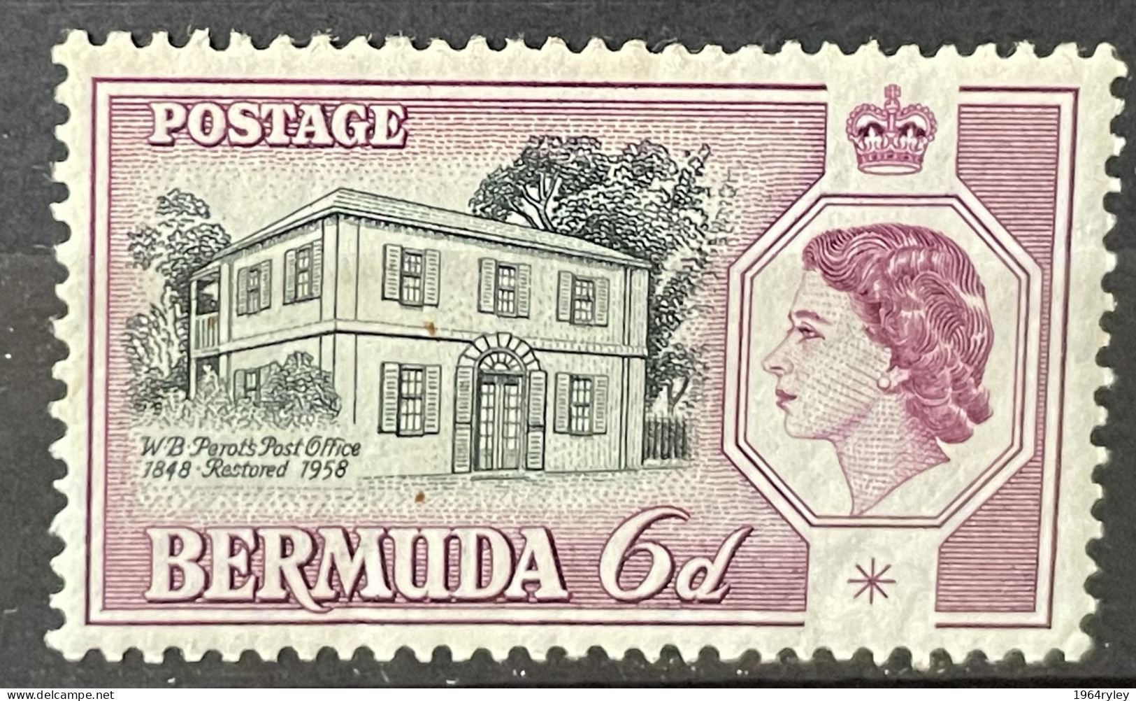 BERMUDA - MH* - 1959- # 156 - Bermuda