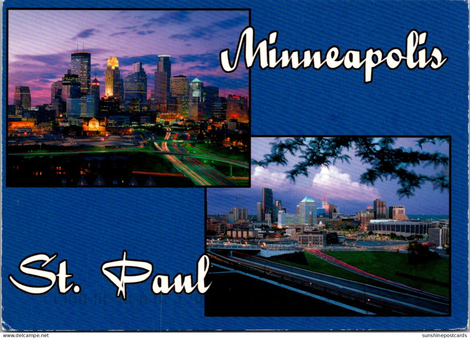Minnesota Minneapolis St Paul Dual View 1997 - Minneapolis