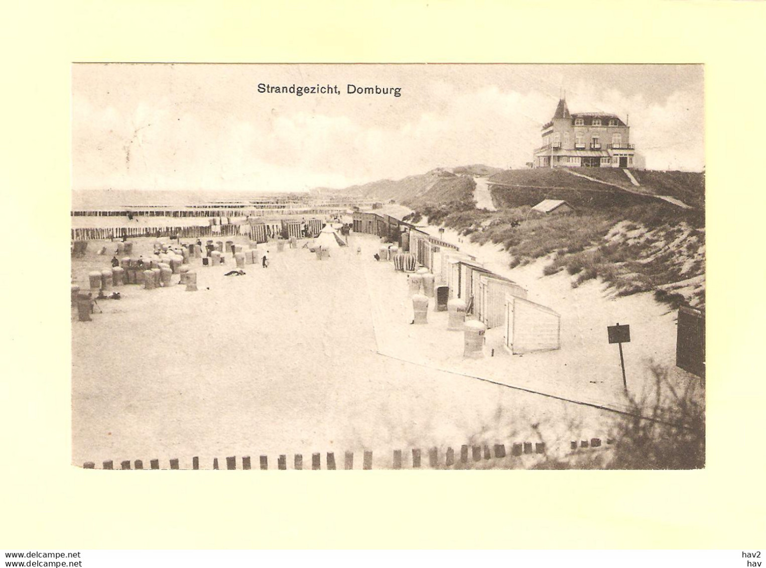 Domburg Strandgezicht RY30928 - Domburg