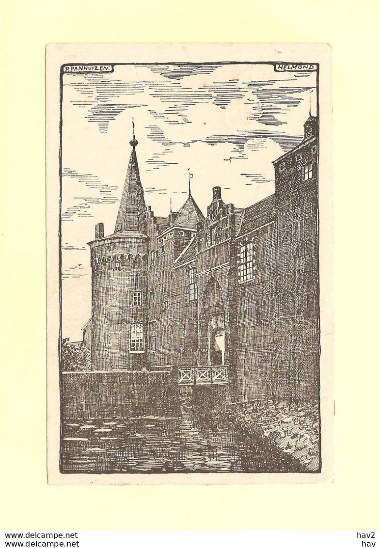 Helmond Tekening Kasteel 1922 RY30878 - Helmond