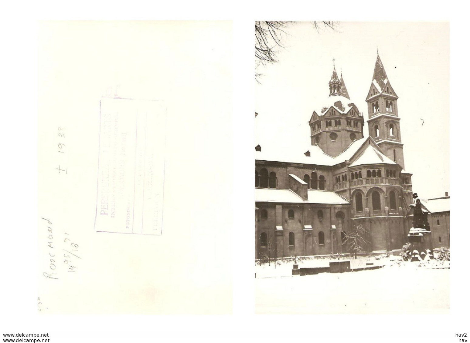 Roermond Persfoto Kerk Ca.1933 KE2136 - Roermond