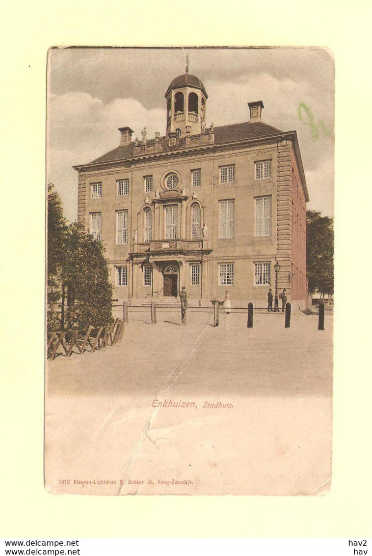 Enkhuizen Stadhuis Voor 1905  RY30798 - Enkhuizen