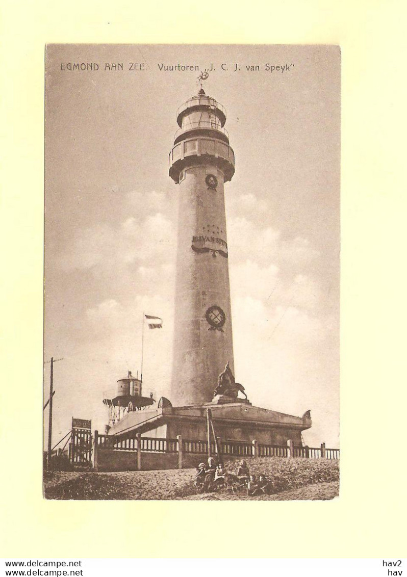 Egmond Aan Zee Vuurtoren 1923 RY31392 - Egmond Aan Zee