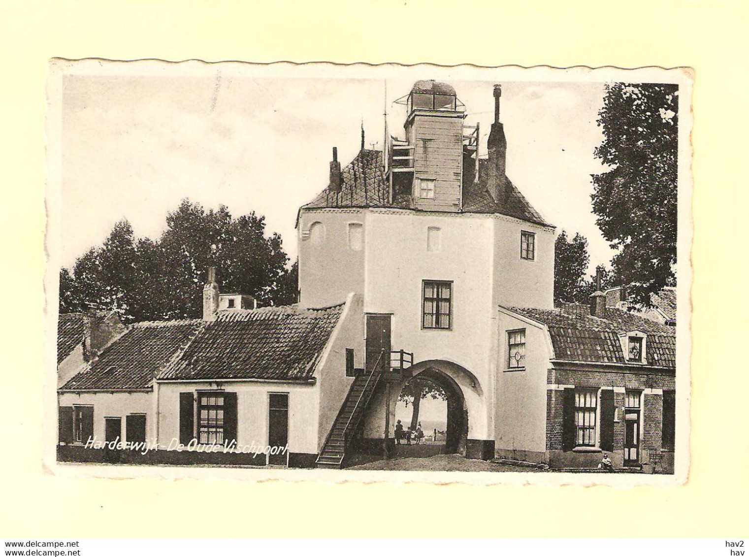 Harderwijk Oude Vischpoort 1936 RY31203 - Harderwijk