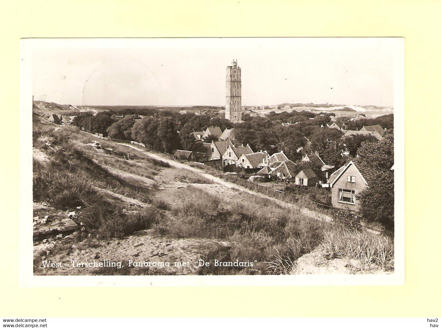 Terschelling Panorama Met Brandaris 1949 RY31202 - Terschelling