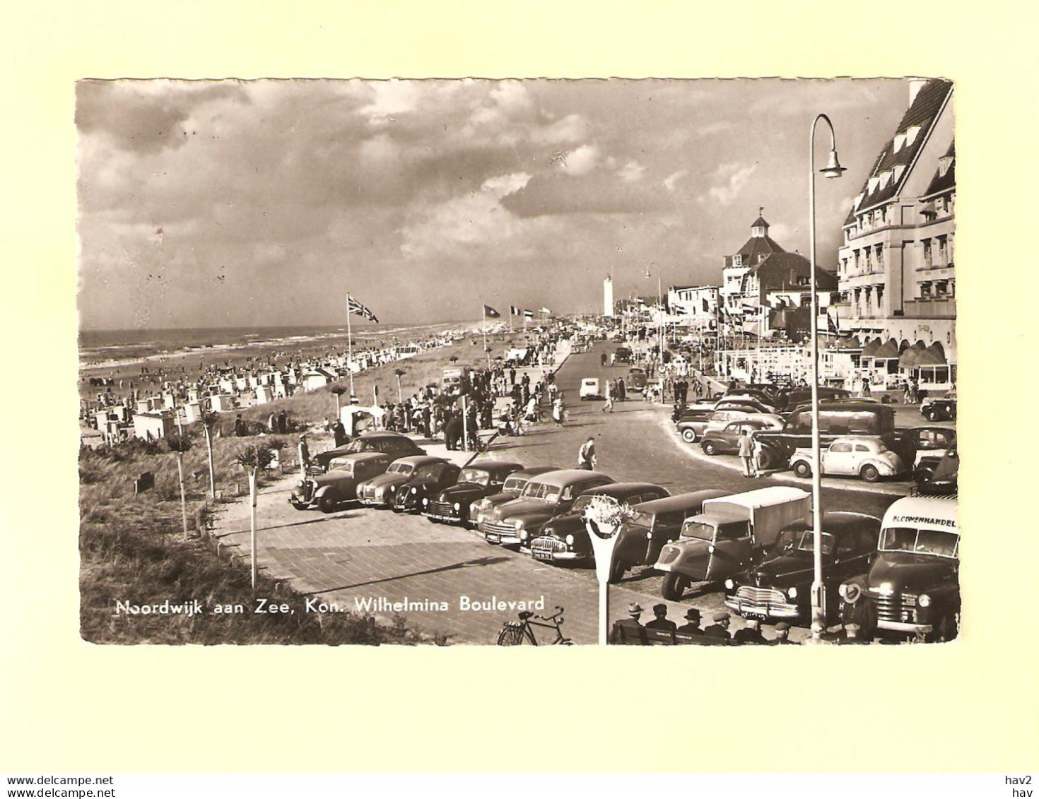 Noordwijk Aan Zee Boulevard 3-wieler 1955 RY31140 - Noordwijk (aan Zee)