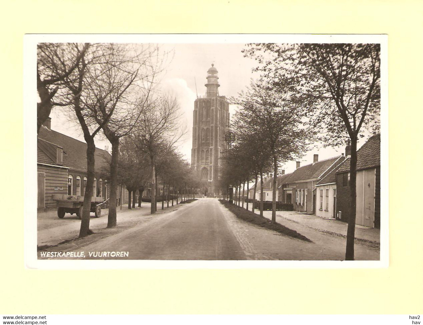 Westkapelle Straat Naar Vuurtoren RY31126 - Westkapelle