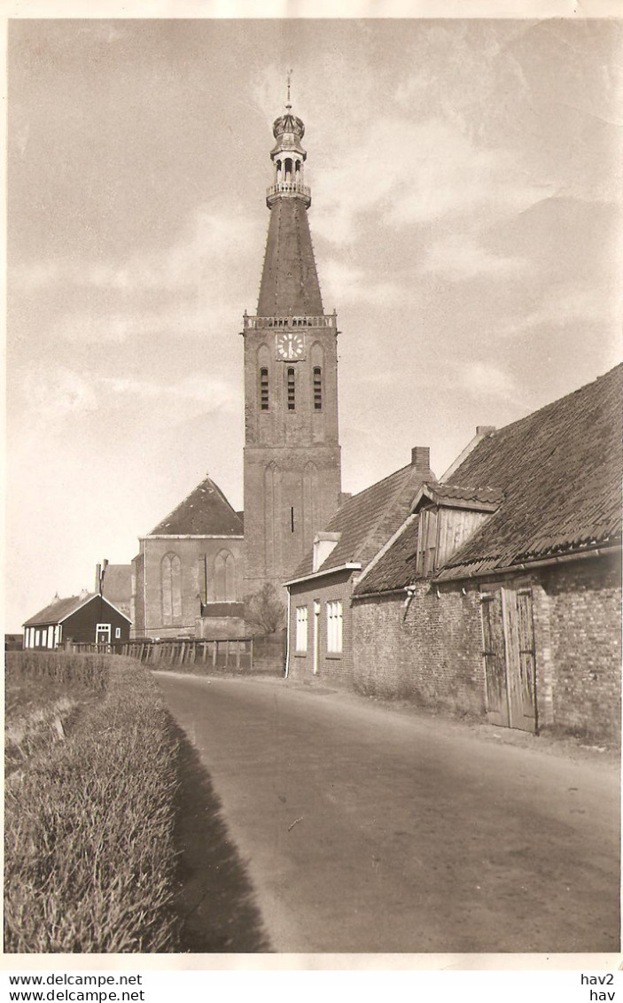 Medemblik Kerk Originele Foto Prentbriefkaart KE2313 - Medemblik