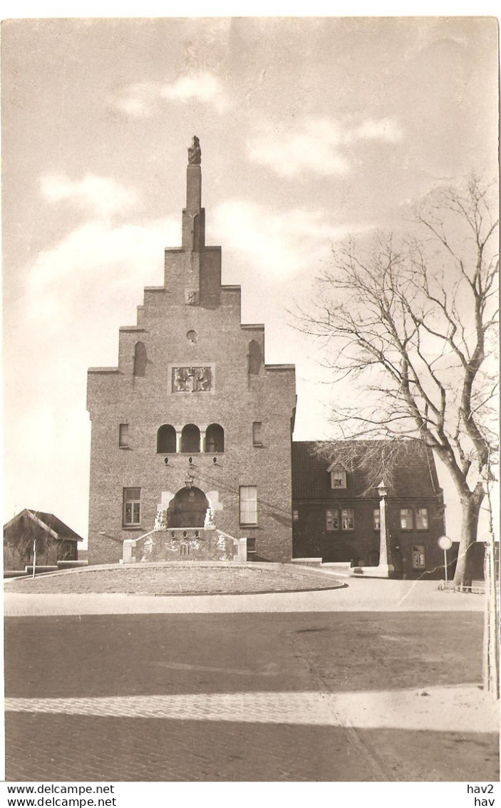 Medemblik Stadhuis Originele Foto Prentbriefkaart KE2312 - Medemblik