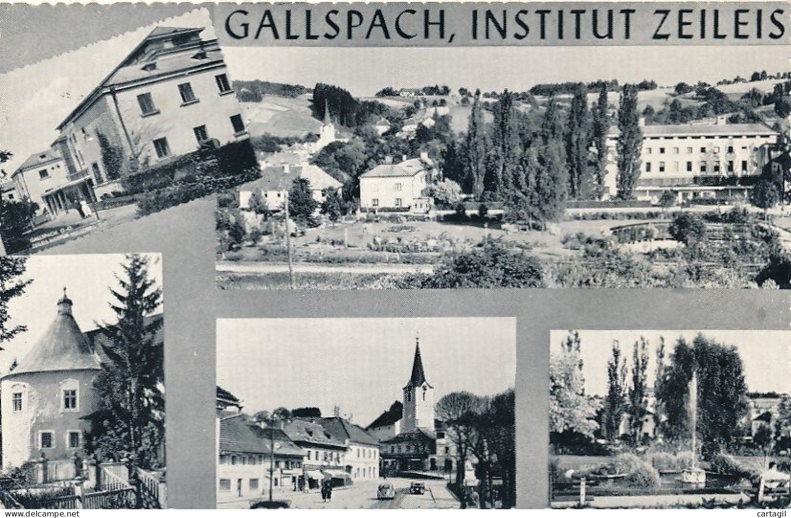 CPM (Fotokarte Mehrbild 1964) -25878-Autriche ( Osterreich- Oberösterreich )-Gallspach, Zeileis-Institut  -Envoi Gratuit - Gallspach