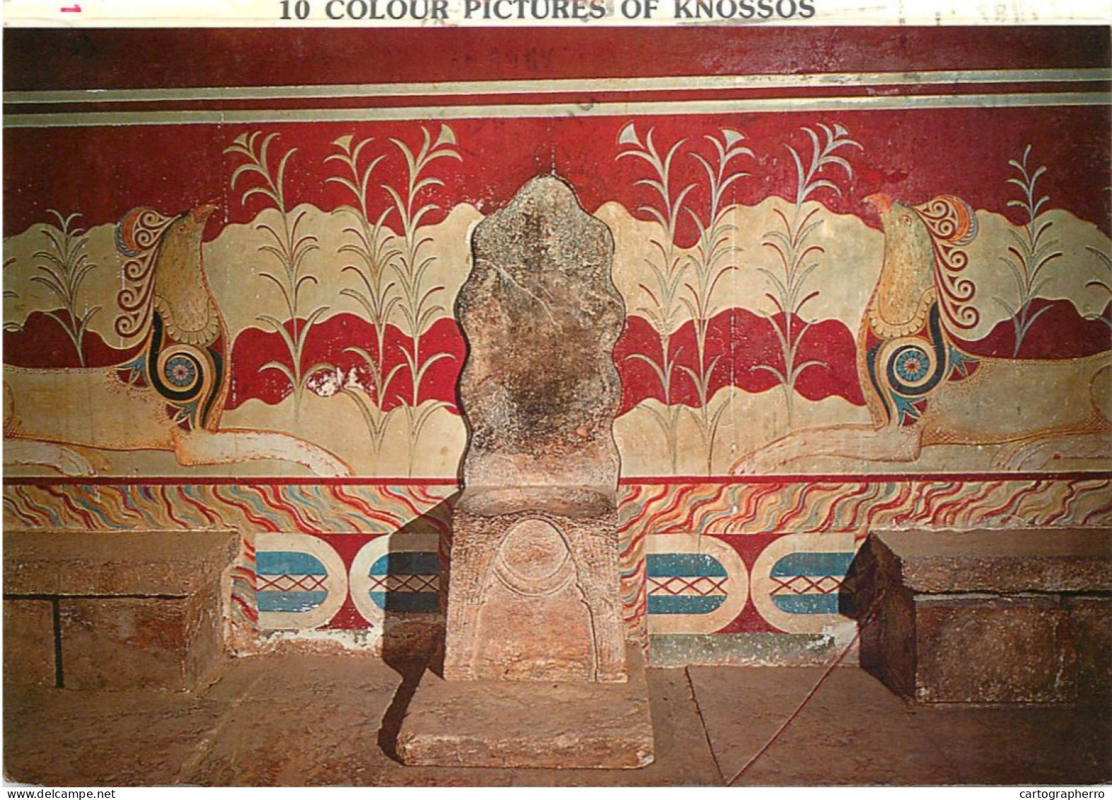 Greece Knossos - Throne Of Minos Detail View - Yosemite