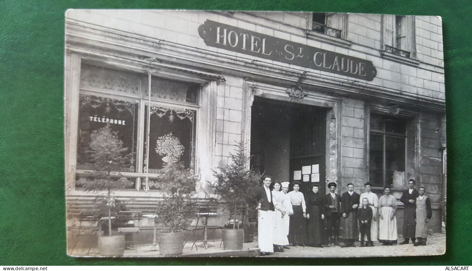 Carte Photo Hotel St Claude , à Situer , Peut être Aussi En Suisse - Other & Unclassified