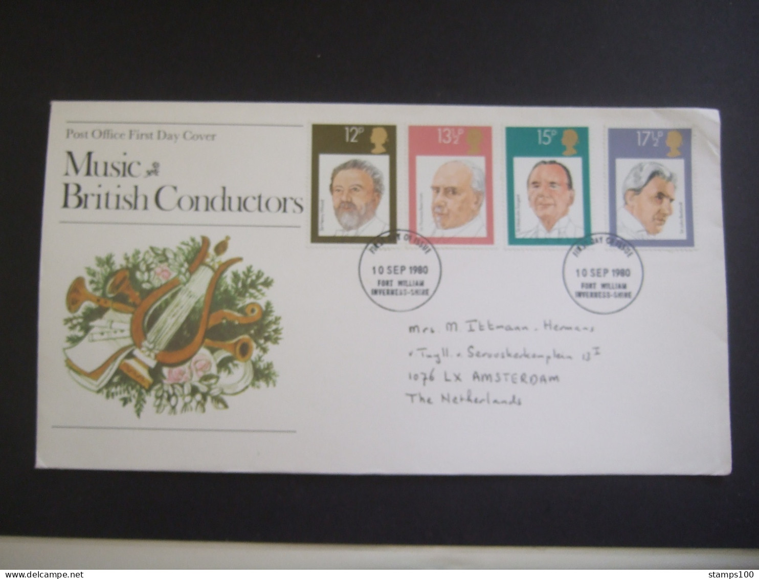 GREAT BRITAIN. 1980 CONDUCTORS    (MAP28-TVN) - 1971-1980 Decimal Issues