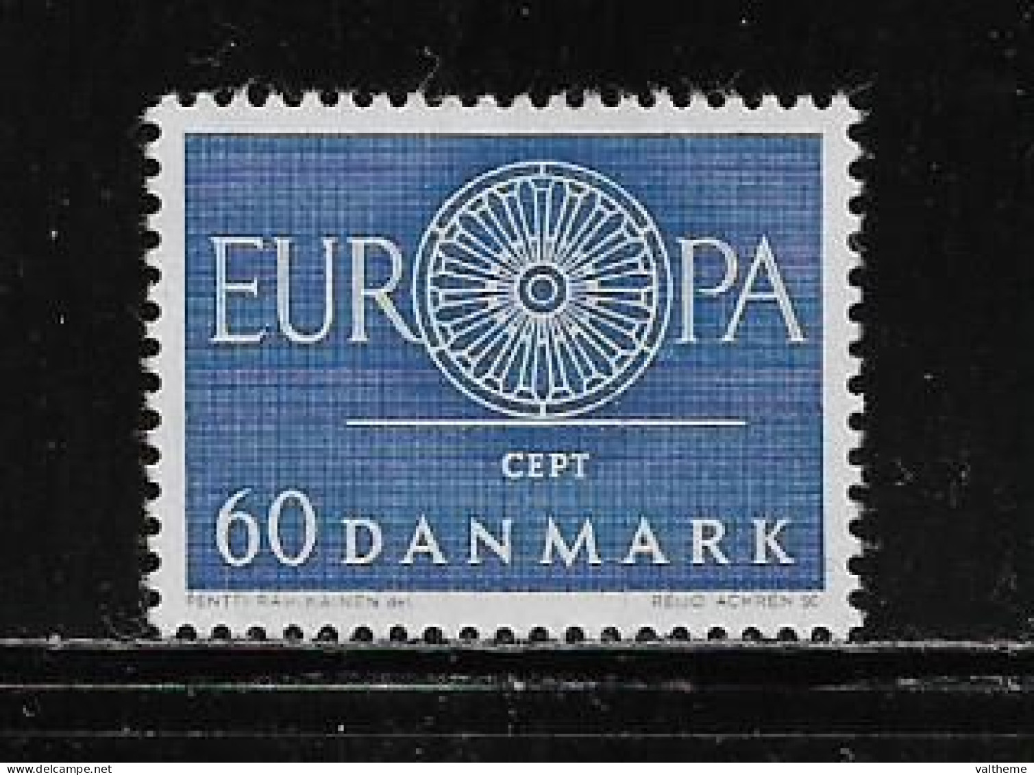 DANEMARK  ( EUDAN - 126 )   1960  N° YVERT ET TELLIER   N°  394   N** - Neufs