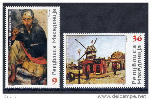 MACEDONIA 2003 Artists' Anniversaries  MNH / **.  Michel 290-91 - Nordmazedonien