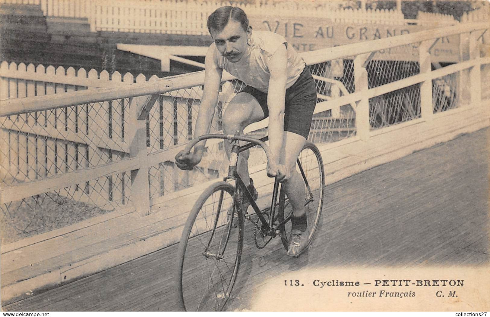 CYCLISTE- PETIT-BRETON- ROUTIER FRANCAIS - Radsport