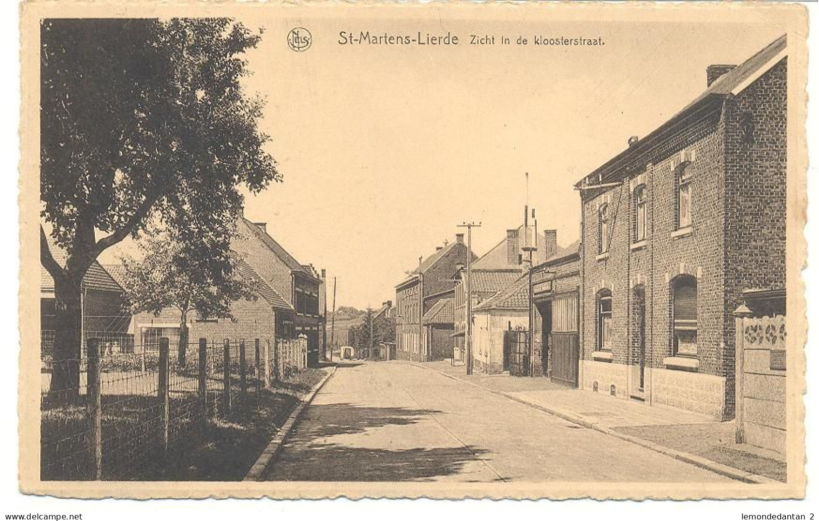 Sint Martens Lierde - Zicht In De Kloosterstraat - Lierde