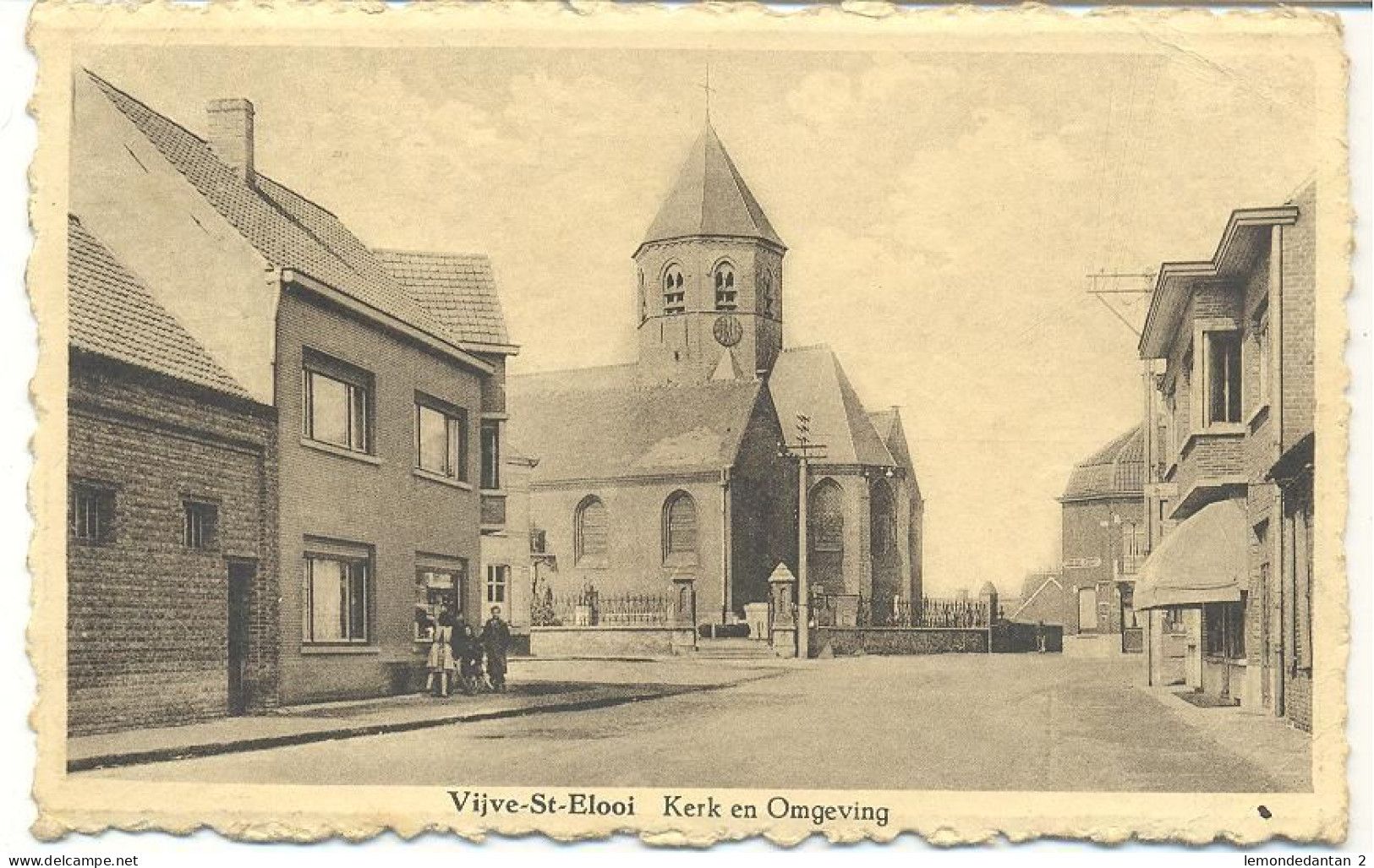Vijve St-Elooi - Kerk En Omgeving - Waregem