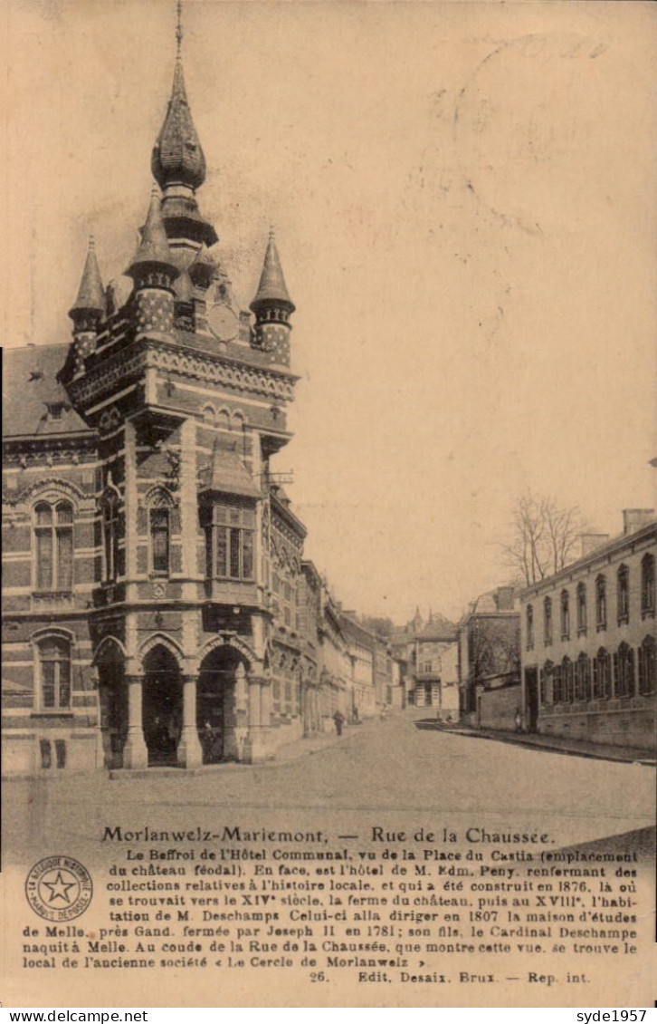 MARIEMONT, Rue De La Chaussée - Morlanwelz