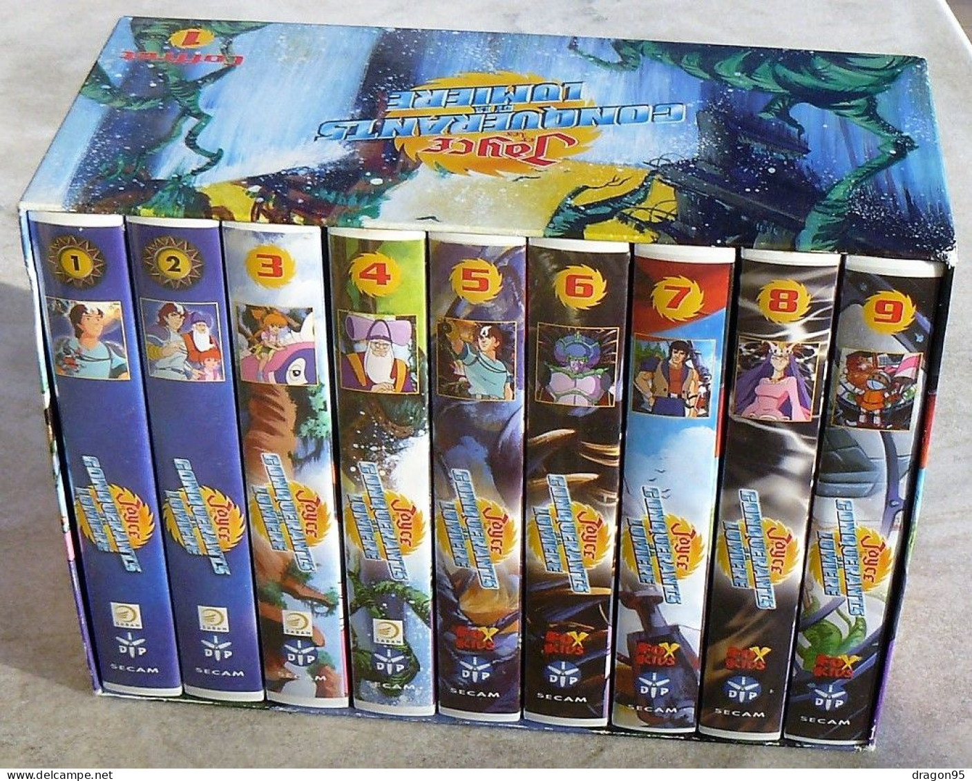 Coffret Jayce, Conquérants De La Lumière - Saban - Mattel - 1985 - Dessins Animés