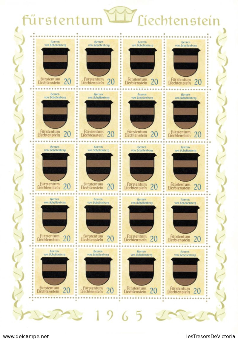 Liechtenstein - Bloc MNH ** - 1965 - Herren Von Schellenberg 20 - Unused Stamps