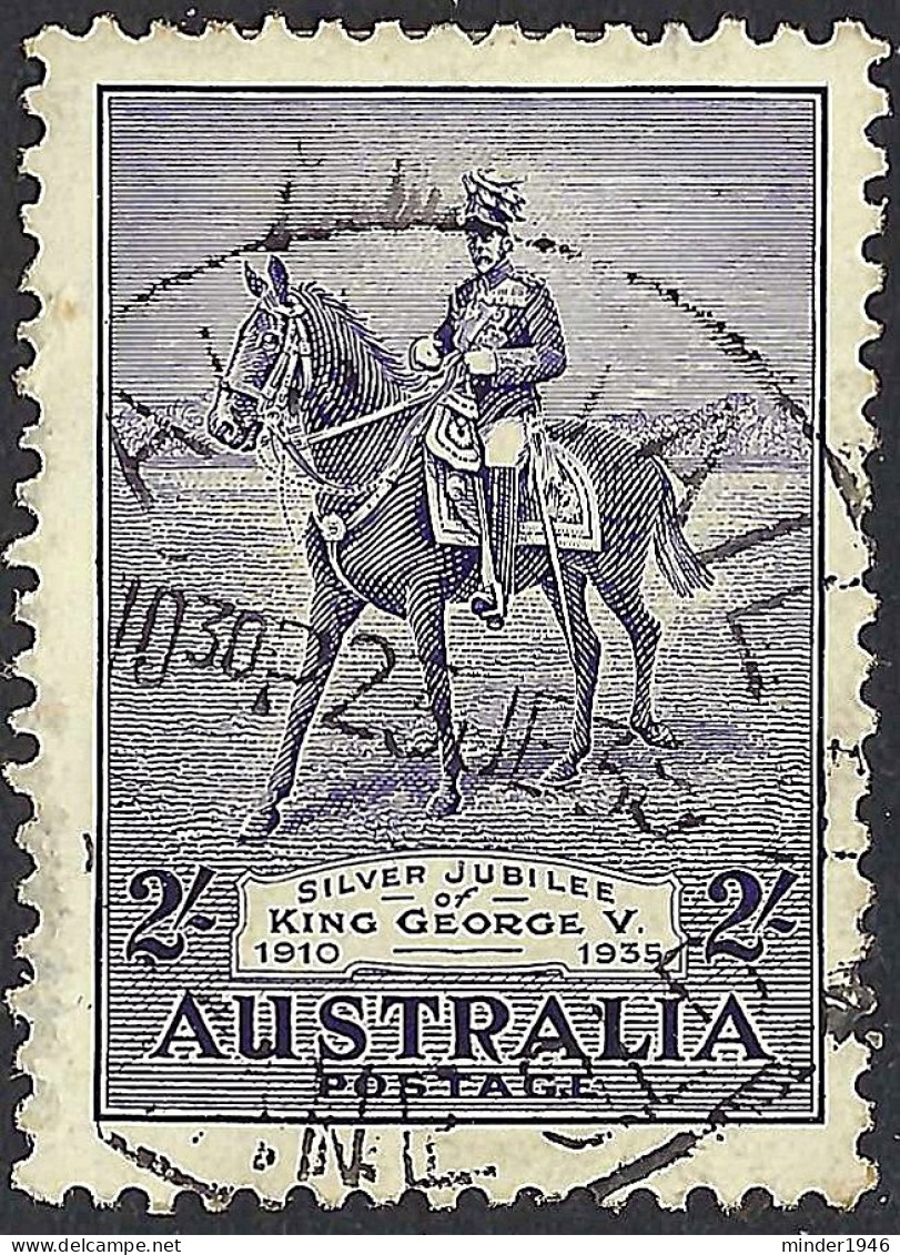 AUSTRALIA 1935 2/- Bright Violet, Silver Jubilee SG158 Used - Usados