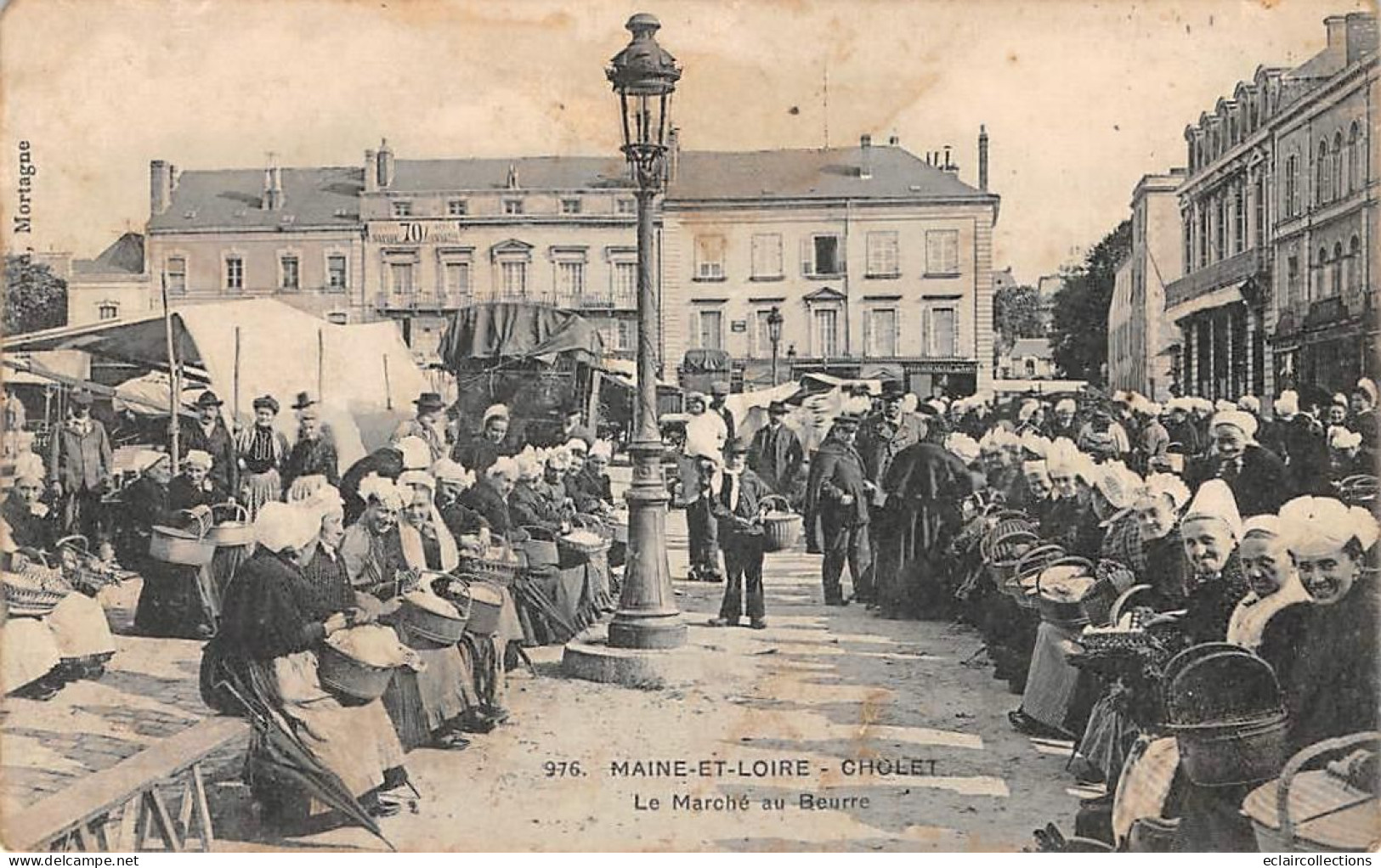 Cholet         49          Les Marchés  .. Le  Marché Au Beurre       N° 976    (Voir Scan) - Cholet