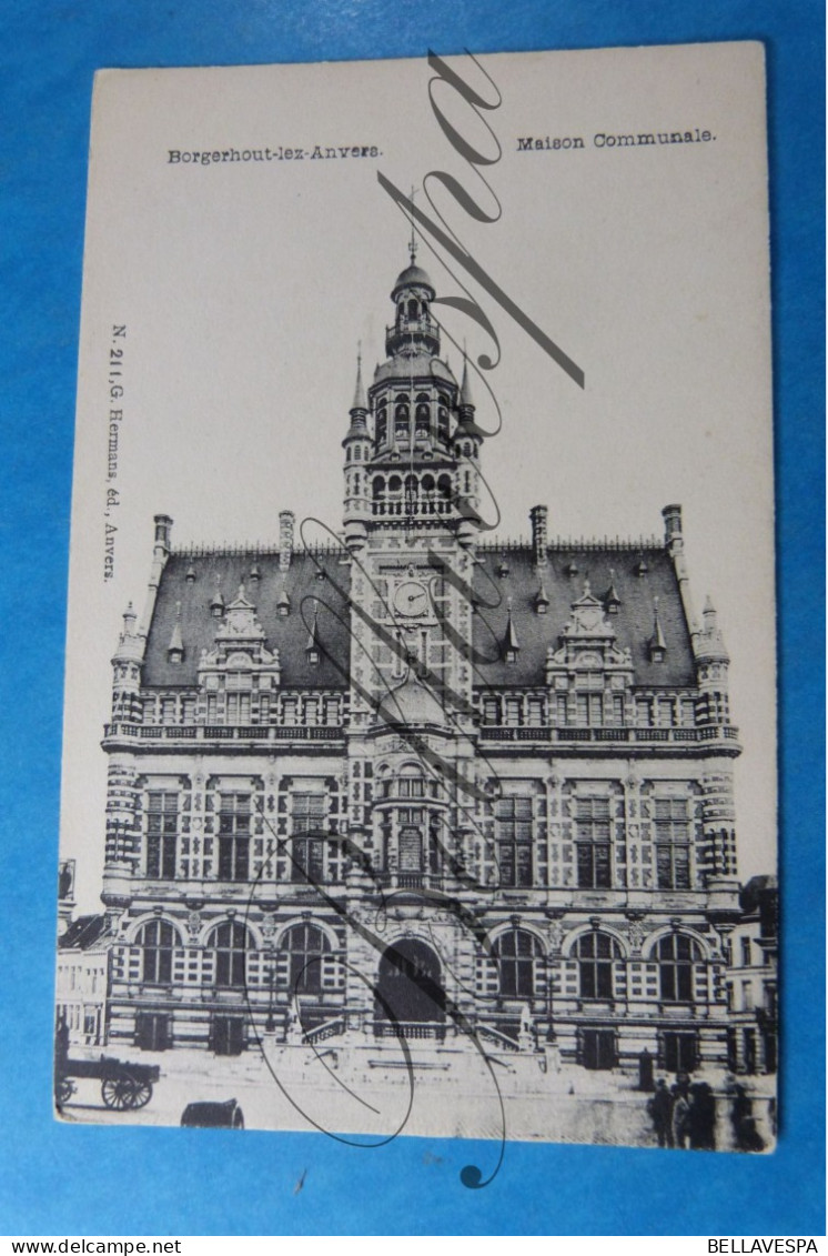 Borgerhout   Hotel De Ville  Gemeentehuis - Autres & Non Classés