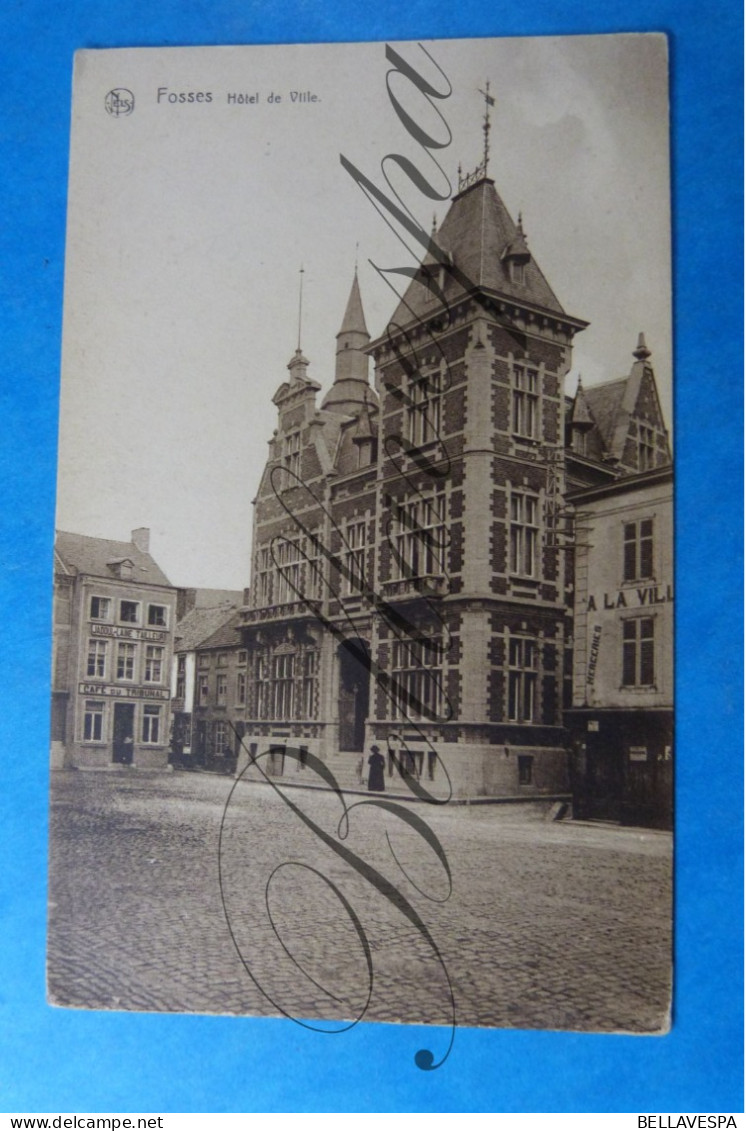 Fosses   Hotel De Ville  Gemeentehuis - Autres & Non Classés