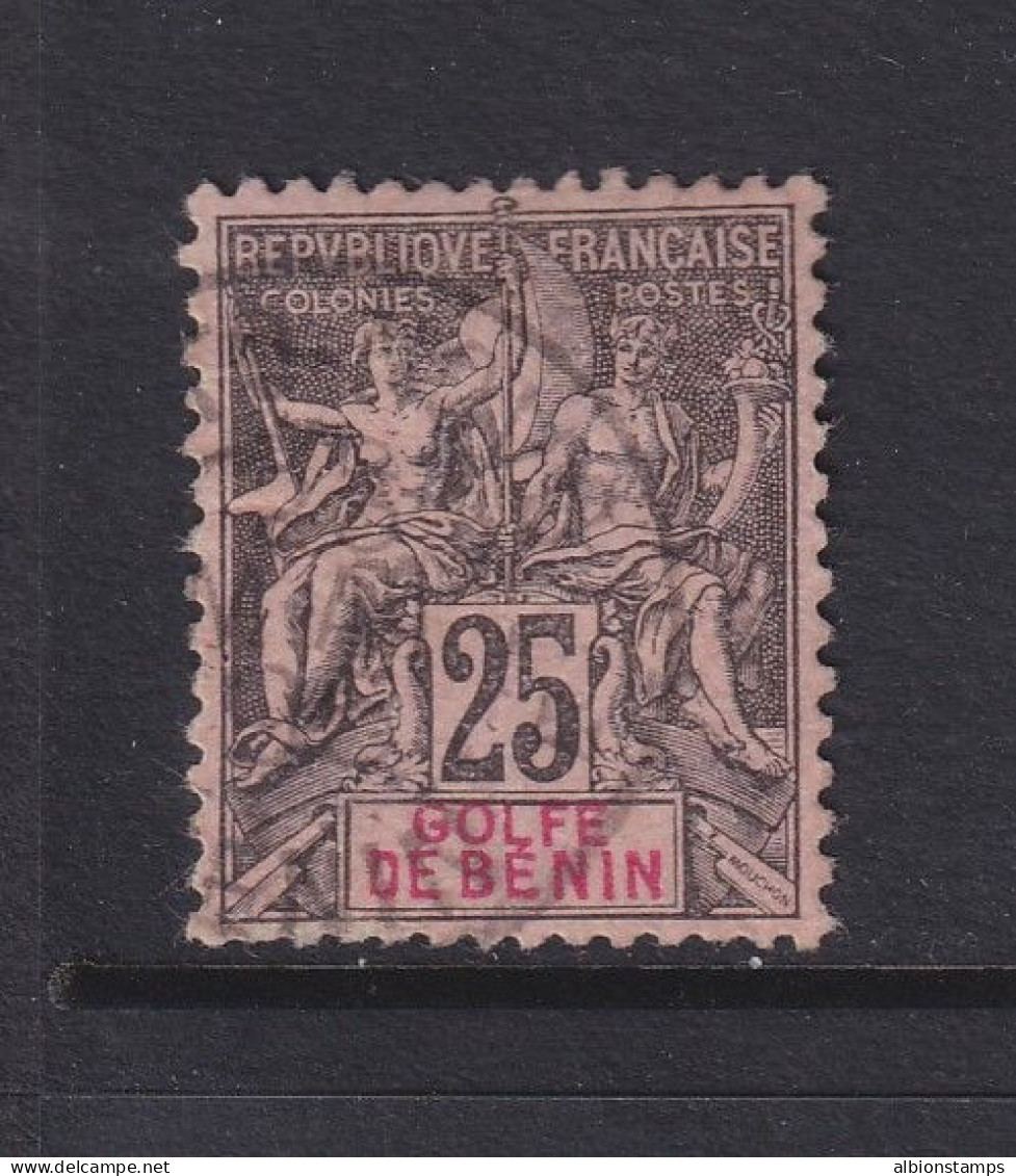 Benin, Scott 27 (Yvert 27), Used (thin) - Oblitérés