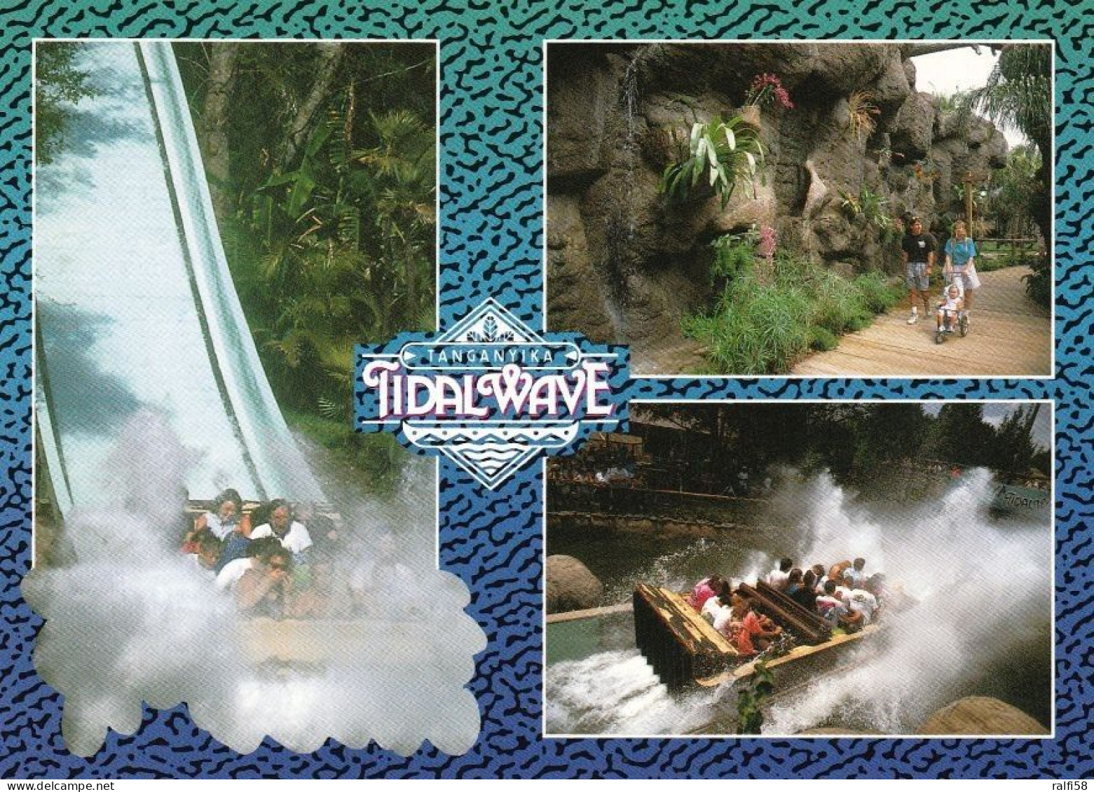 3 AK USA / Florida * Busch Gardens In Tampa -- Congo River Rapids - Koalas - Tanganyika Tidal Wave * - Tampa