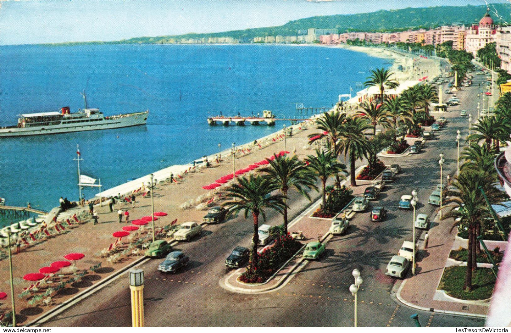 FRANCE - Nice - La Promenade Des Anglais (vue Prise L'hôtel Ruhl) - Colorisé - Animé - Carte Postale Ancienne - Markten, Pleinen