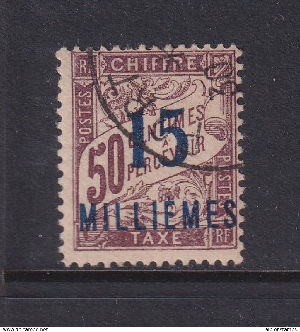 Alexandria (French Offices In Egypt), Scott J8 (Yvert TT8), Used - Oblitérés