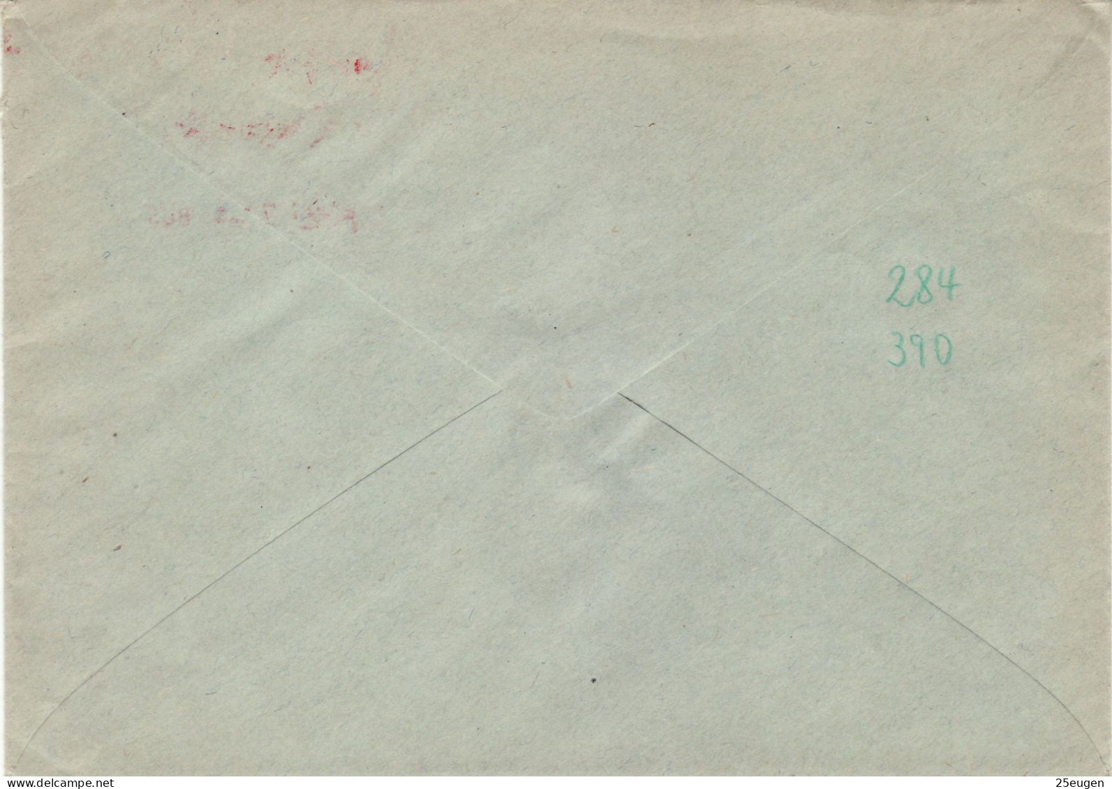 SAAR 1957  R - Letter Sent From BUESCHFELD To OBERBEXBACH - Covers & Documents
