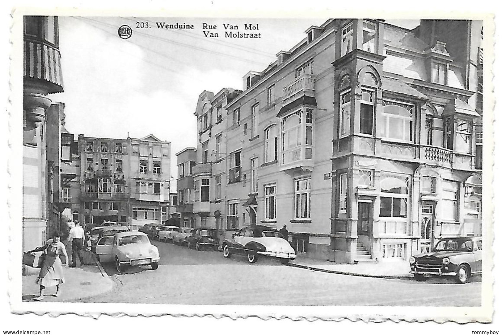 CPA Wenduine, Rue Van Mol - Wenduine