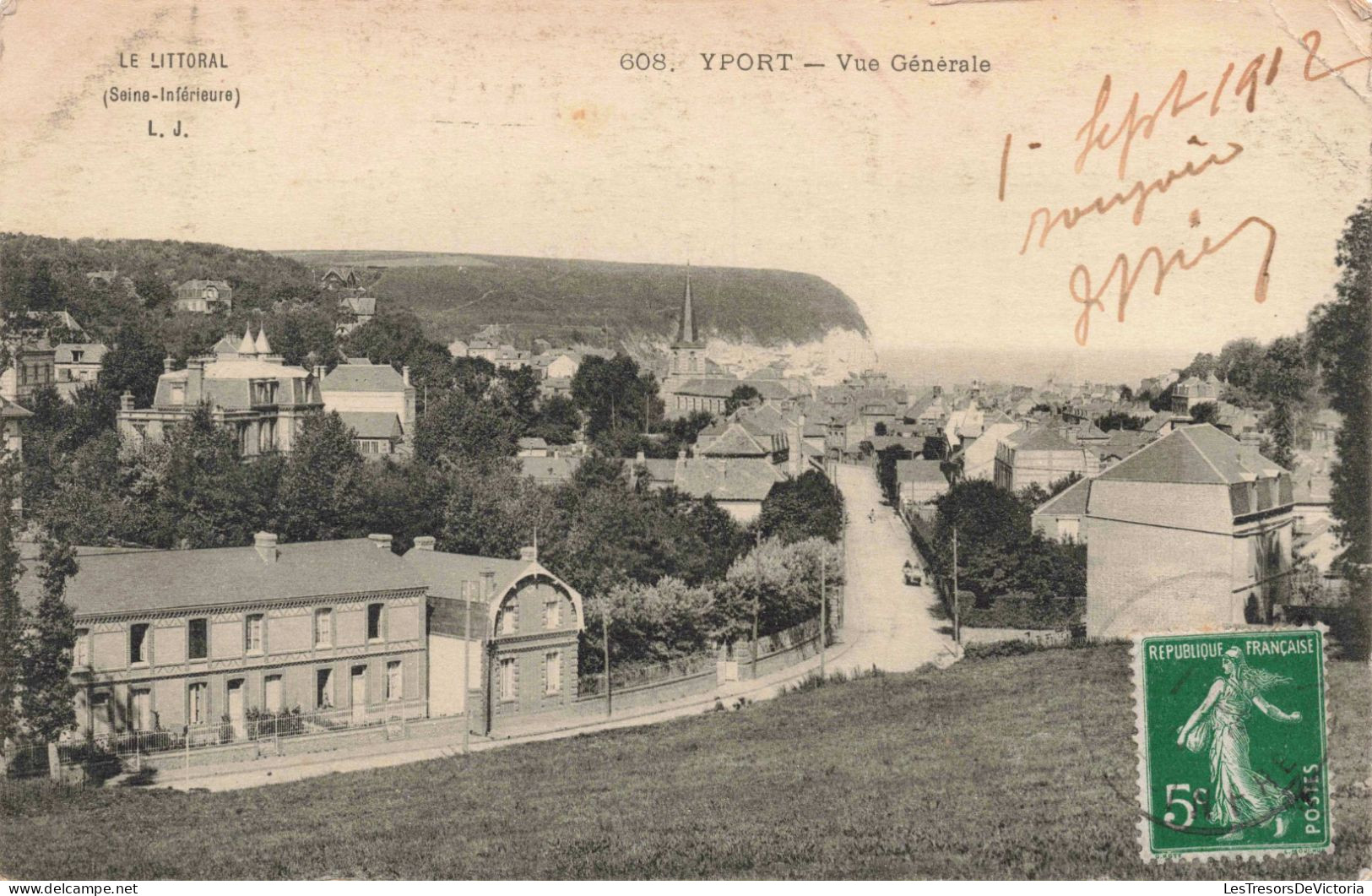 FRANCE - Yport - Vue Générale - Carte Postale Ancienne - Yport