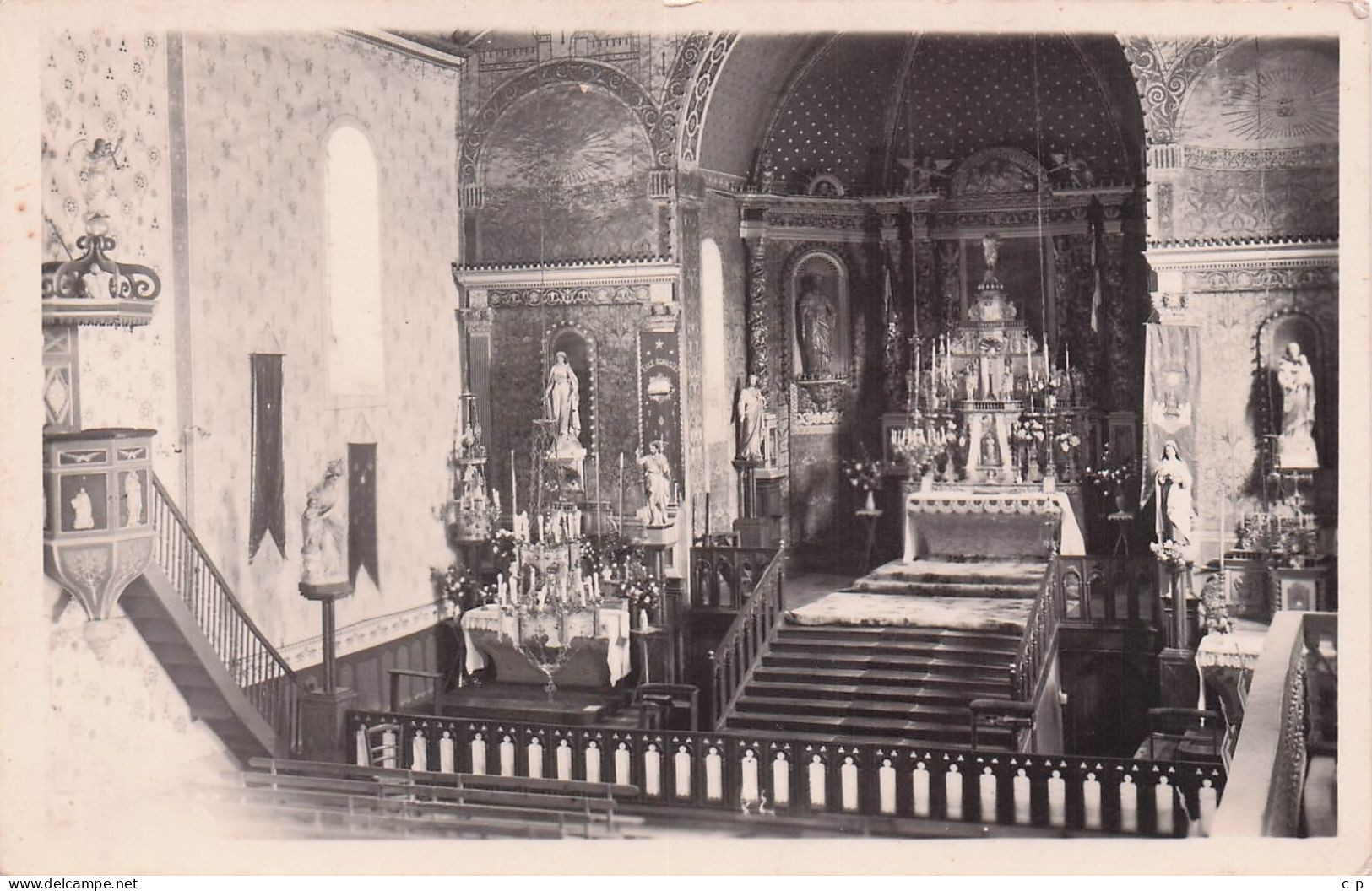 Barcus - Notre Beau Pays Basque - Interieur De L'Eglise   - Carte Photo -  CPA°J - Biriatou