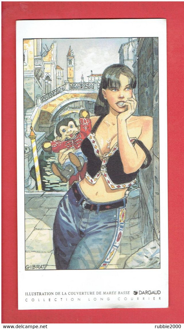 EX LIBRIS Marée Basse De Daniel Pecqueur, Jean-Pierre Gibrat 1996 EDITEUR DARGAUD COLLECTION LONG COURRIER - Illustratoren G - I